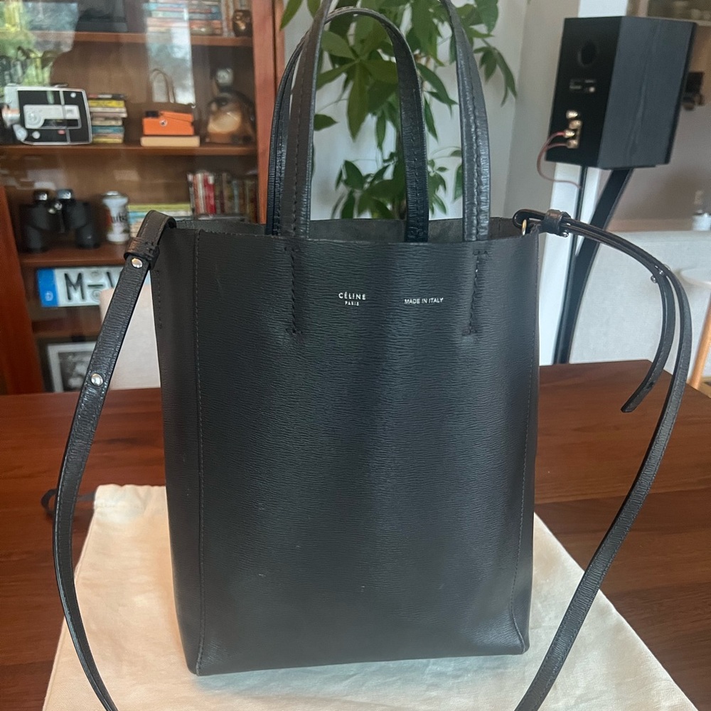 Celine Grain Calfskin Cabas Bag